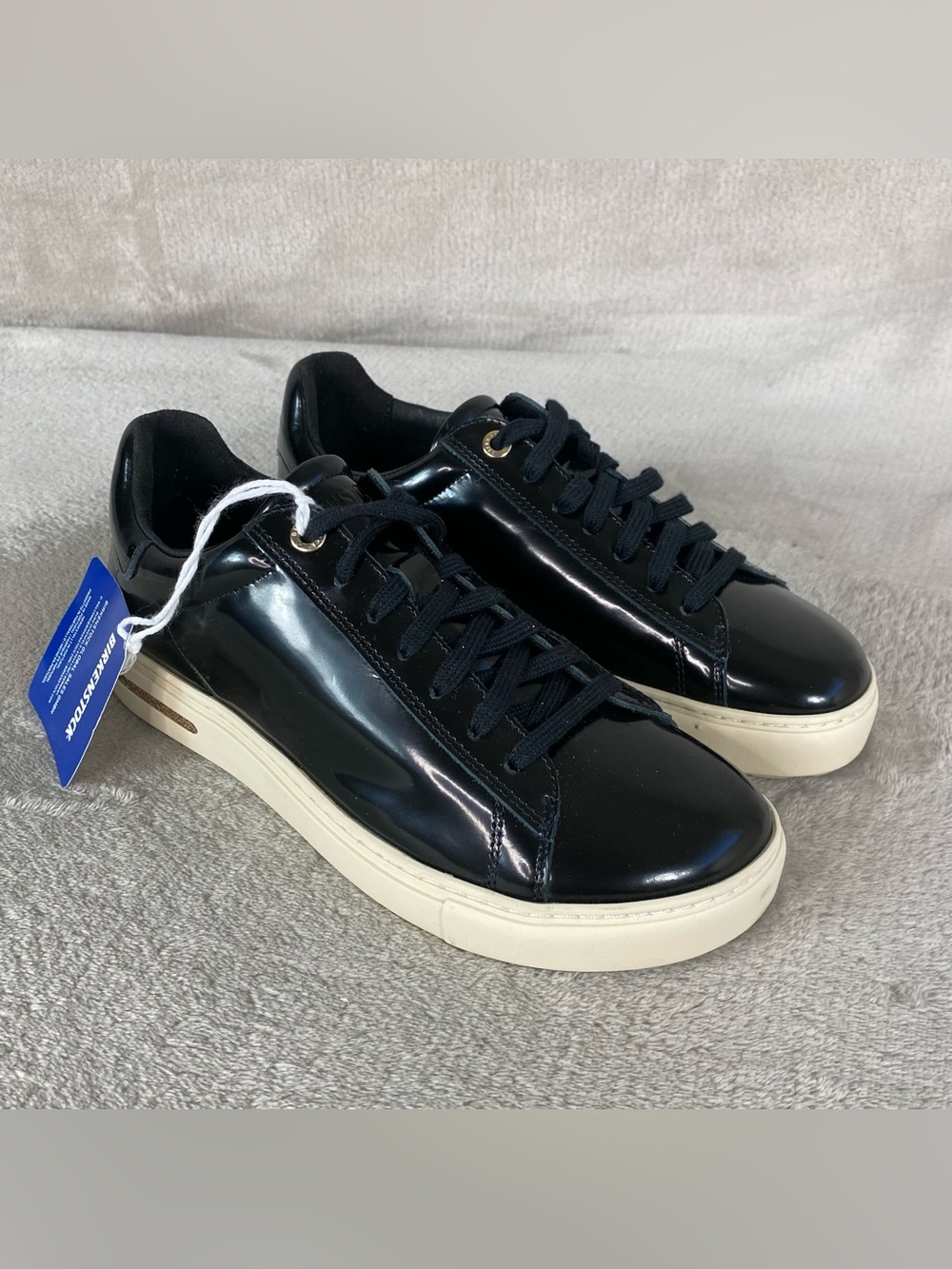 Birkenstock Bend Low Decon Womens Shoes US 6 EU 37 Black Patent Leather NEW